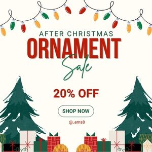 Ornament Sale!!